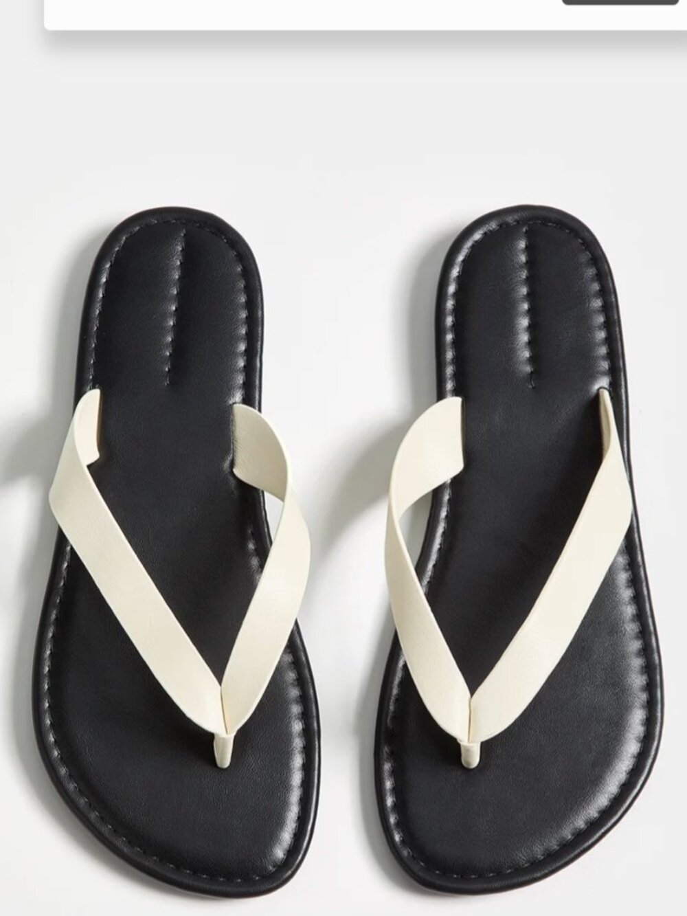 Commense Genuine Leather Casual Flip Flops 39